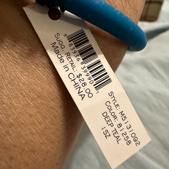 Marc by Marc Jacob Woman Dangling Hex Blue Green Bracelet - Picture 4 of 6